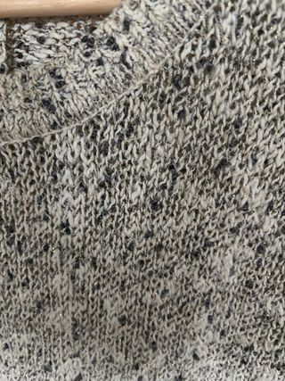 Jersey de punto jaspeado