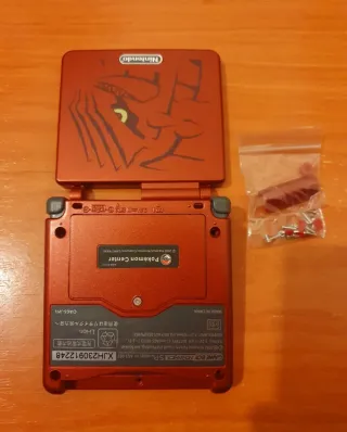 Carcasa Gameboy Advance SP Groudon