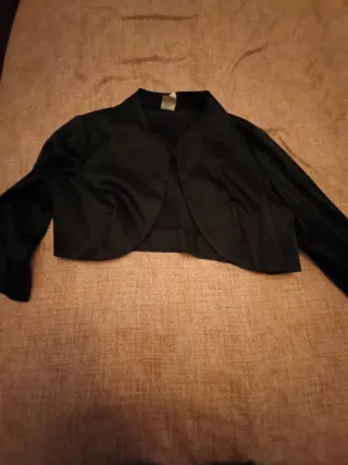 Bolero negro mujer