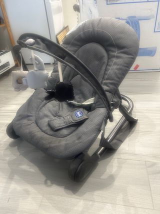 Chicco Hooplà Hamaca Bebé 0-18kg. Color Gris