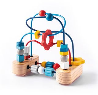 Laberinto de Cuentas de Madera para Bebé