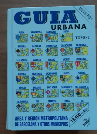 GUIAS URBANAS BARCELONA Y PROVINCIA, IMPECABLES
