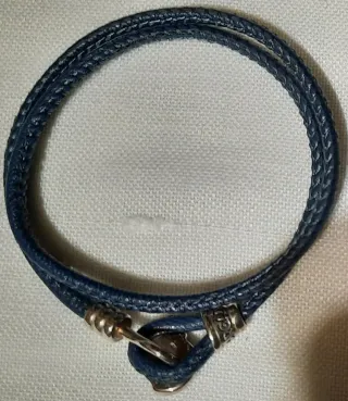 Pulsera  Estilo Azul Flor de Sargadelos