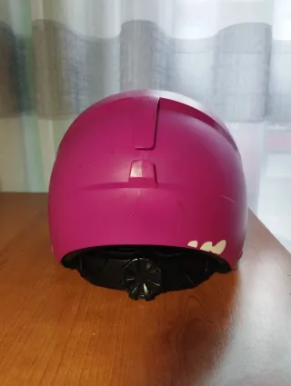 Casco de esquí Wedze rosa