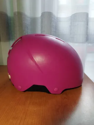 Casco de esquí Wedze rosa