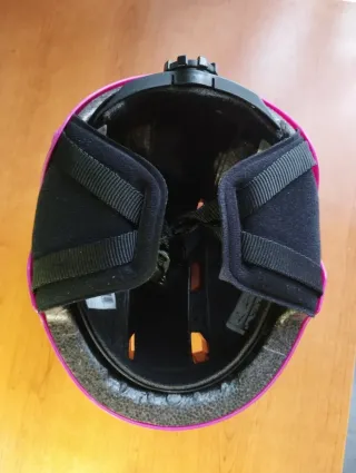 Casco de esquí Wedze rosa