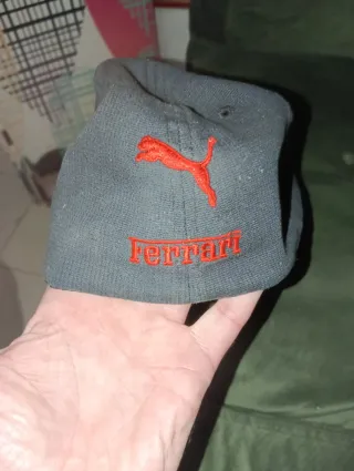 Gorra Ferrari Negra Original