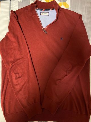 Jersey El Ganso Rojo Media Cremallera