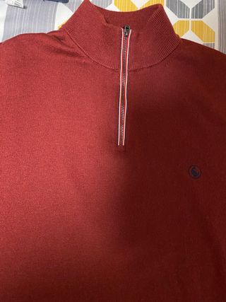 Jersey El Ganso Rojo Media Cremallera