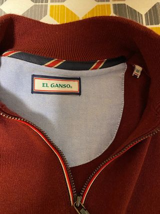 Jersey El Ganso Rojo Media Cremallera