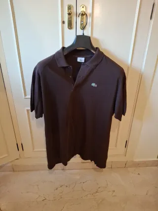 Polo Lacoste Marrón Vintage.