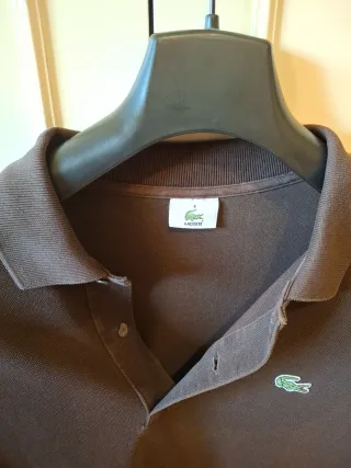 Polo Lacoste Marrón Vintage.