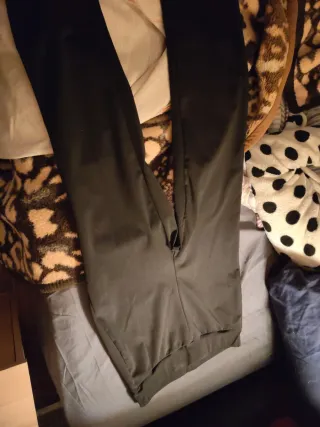 Pantalón ancho negro