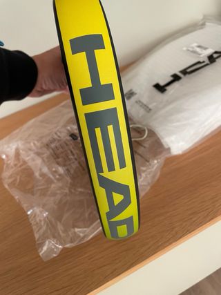 Pala de Pádel Head Negra y Amarilla