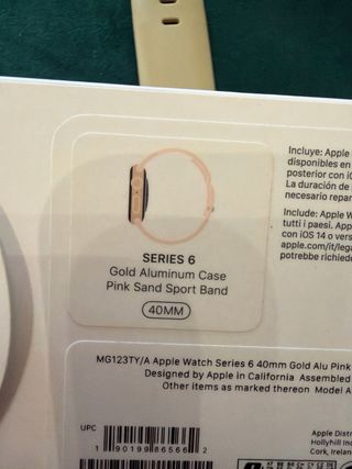 iPhone 15 Pro Max 256GB Blanco + Apple Watch S6