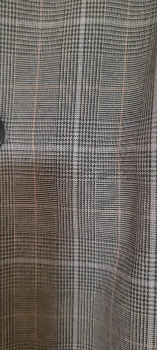 Gabardina vintage a cuadros