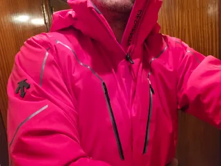 Cazadora Descente Talla L Roja