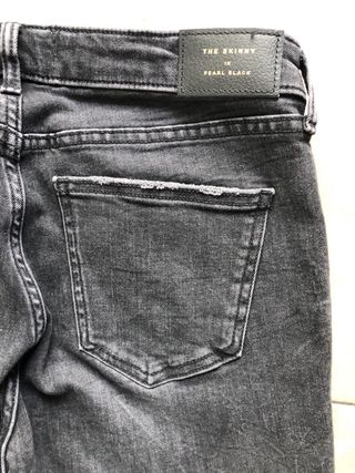 Pantalón vaquero Zara negro T-40