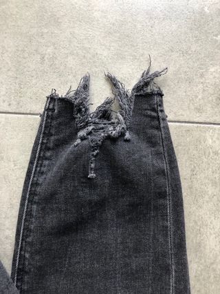 Pantalón vaquero Zara negro T-40