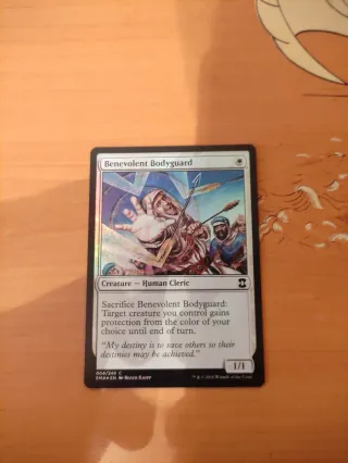 Mtg Guardaespaldas benevolente foil x1