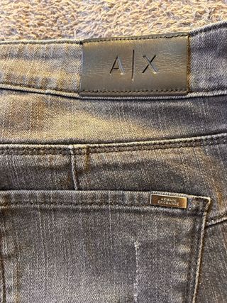 Pantalón Armani Mujer Talla 38 Gris con etiquetas