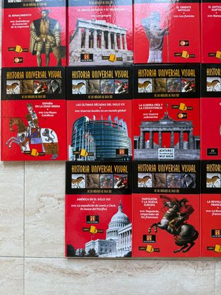 Colección Historia Universal Visual 23/25 DVDs