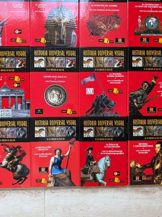 Colección Historia Universal Visual 23/25 DVDs