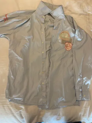 Camisa Polo La Martin Azul Claro