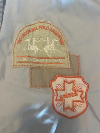 Camisa Polo La Martin Azul Claro