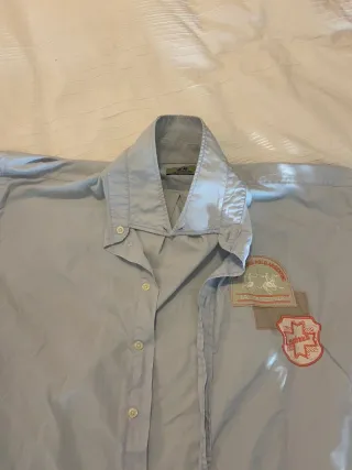 Camisa Polo La Martin Azul Claro