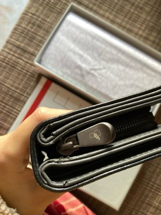 Portafoglio BASILE verde oliva/nero