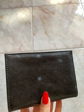 Portafoglio BASILE verde oliva/nero