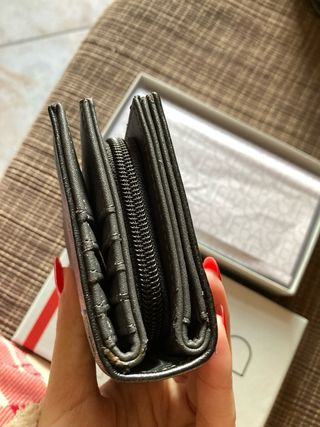 Portafoglio BASILE verde oliva/nero