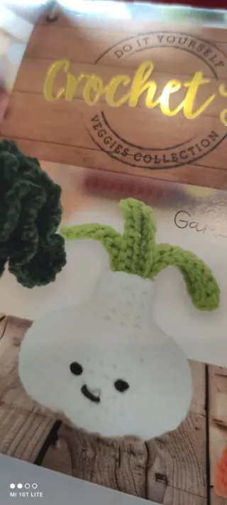 Set 2 kit uncinetto coniglietto e verdure