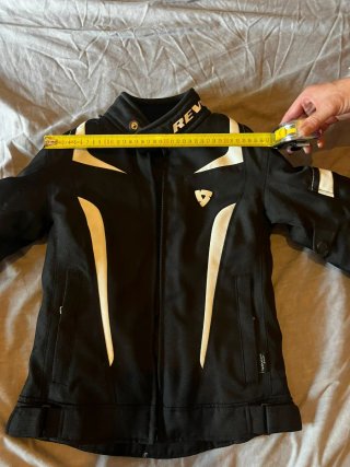 Chaqueta de moto Rev'it negra