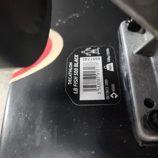 Longboard Fish 500 Negro