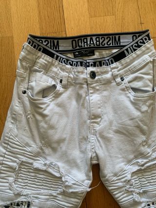 Pantalón Área Zero Blanco Roto