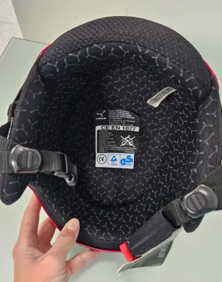 Casco de esquí Cebé gris mate