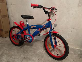 Bicicleta Spiderman niño/niña 16