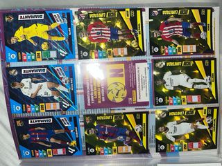 3 Colecciones Cromos Adrenalyn LaLiga