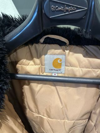 Chaqueta Carhartt Beige Negra