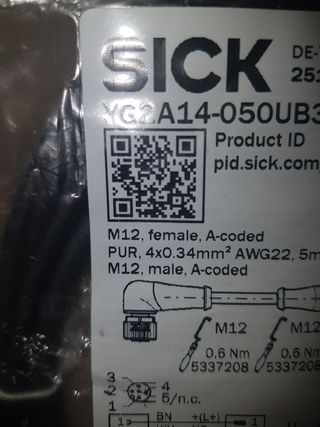 Cable YG2A14-050UB3M2A14 SICK