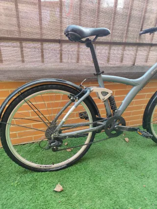 Bicicleta doble suspensión Btwin