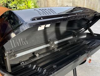 Cofre Techo MINI 320L Negro + Barras