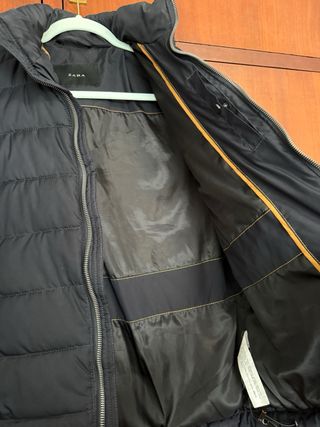 Chaqueta acolchada Zara negra