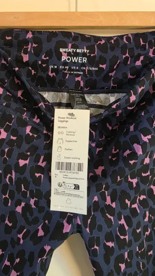 Mallas Sweaty Betty Power Full Lenght Leopardo