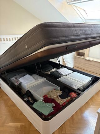 Cama Canapé 180x200 cm + colchón + cabecero