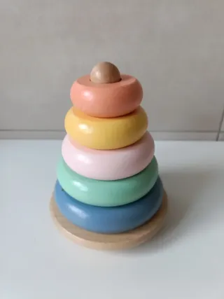 Torre apilable bebé madera Oh My Baby