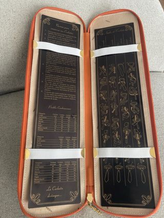 Estuche de cuero Mies naranja