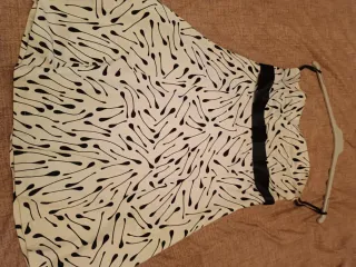 Vestido estampado mujer